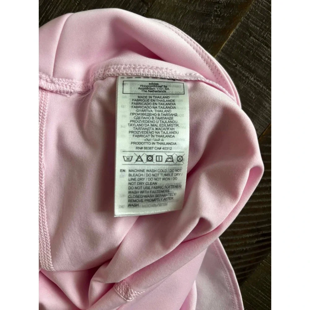 Adidas Women Ultimate Frill Golf Skirt Skort Clear Pink JX9159 Small NWT - Picture 9 of 9